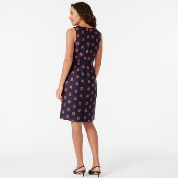 NWT J.Crew Butterfly Jacquard Sheath Dress - Picture 3 of 9